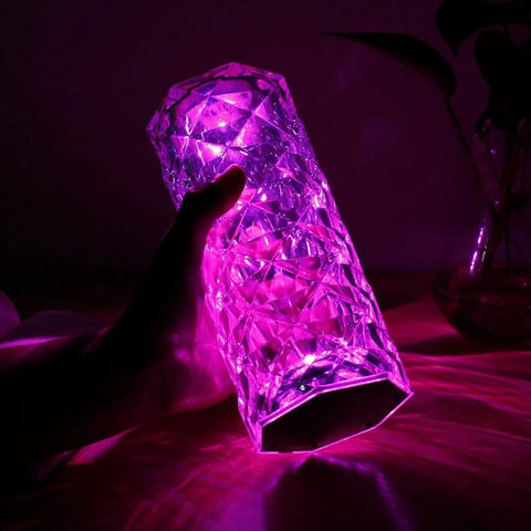 CRYSTAL DIAMOND LAMP - beautysweetie