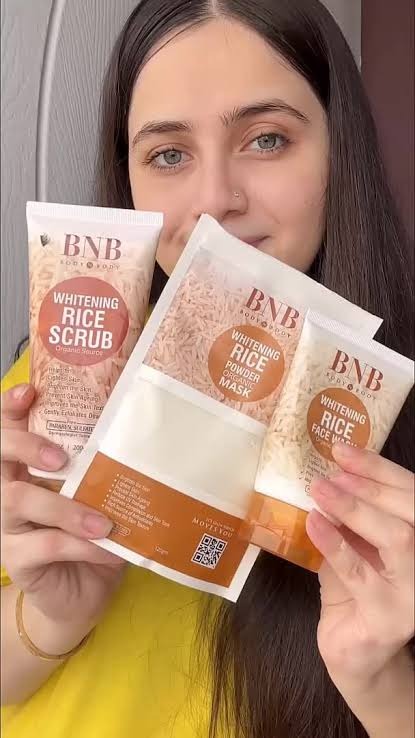 BNB 3 in 1 Rice Extract & Glow Kit